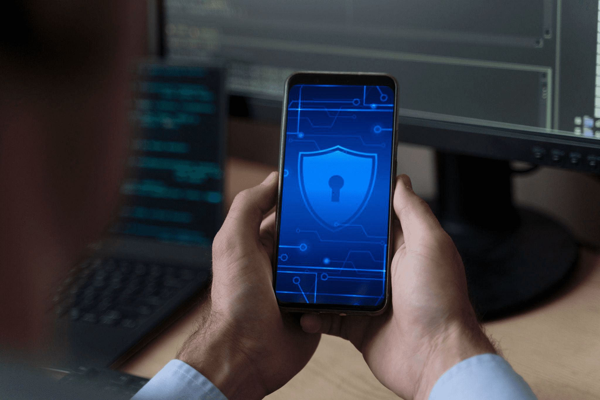 VPN activated on an Android device