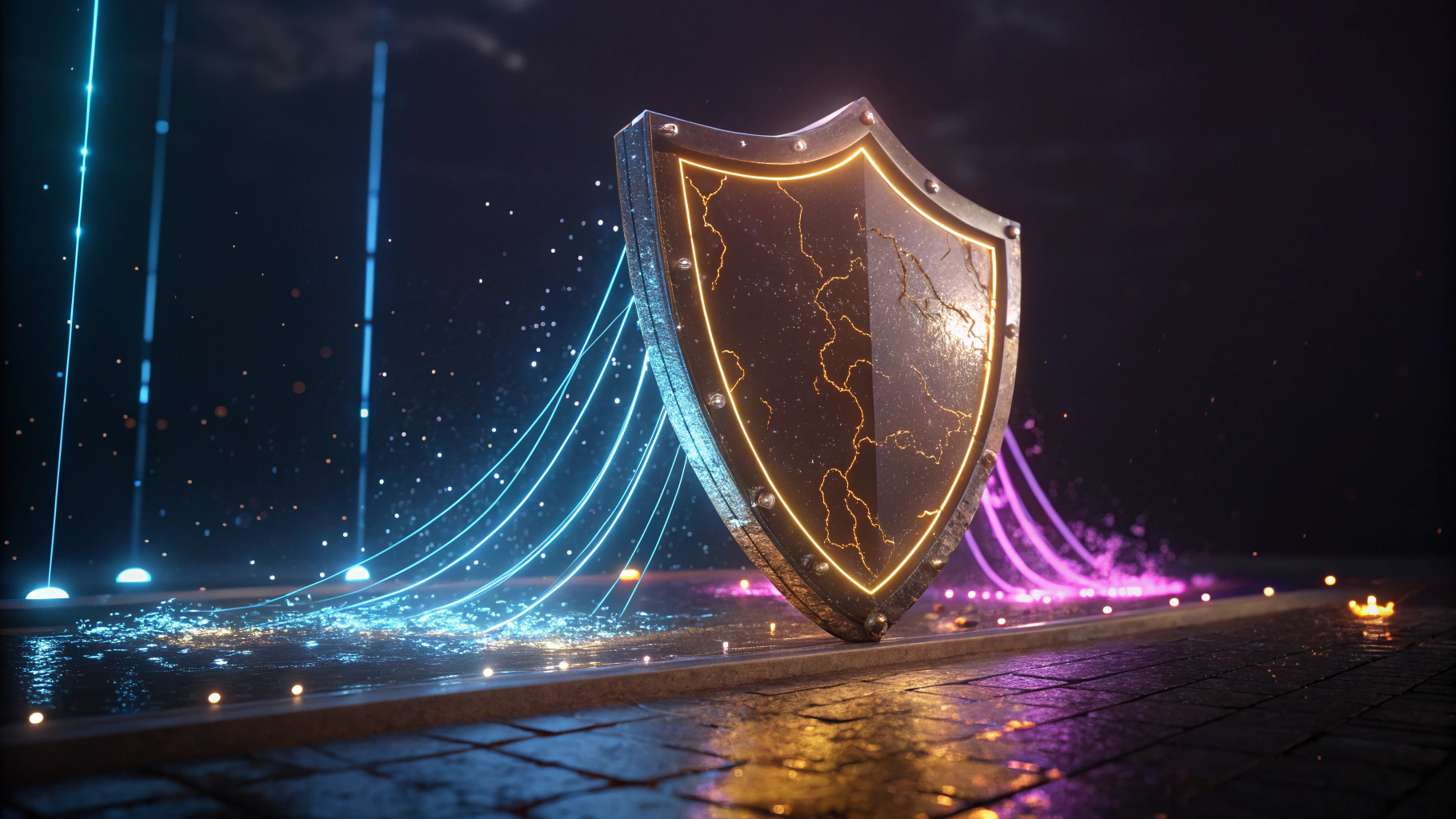 Digital shield protecting private data