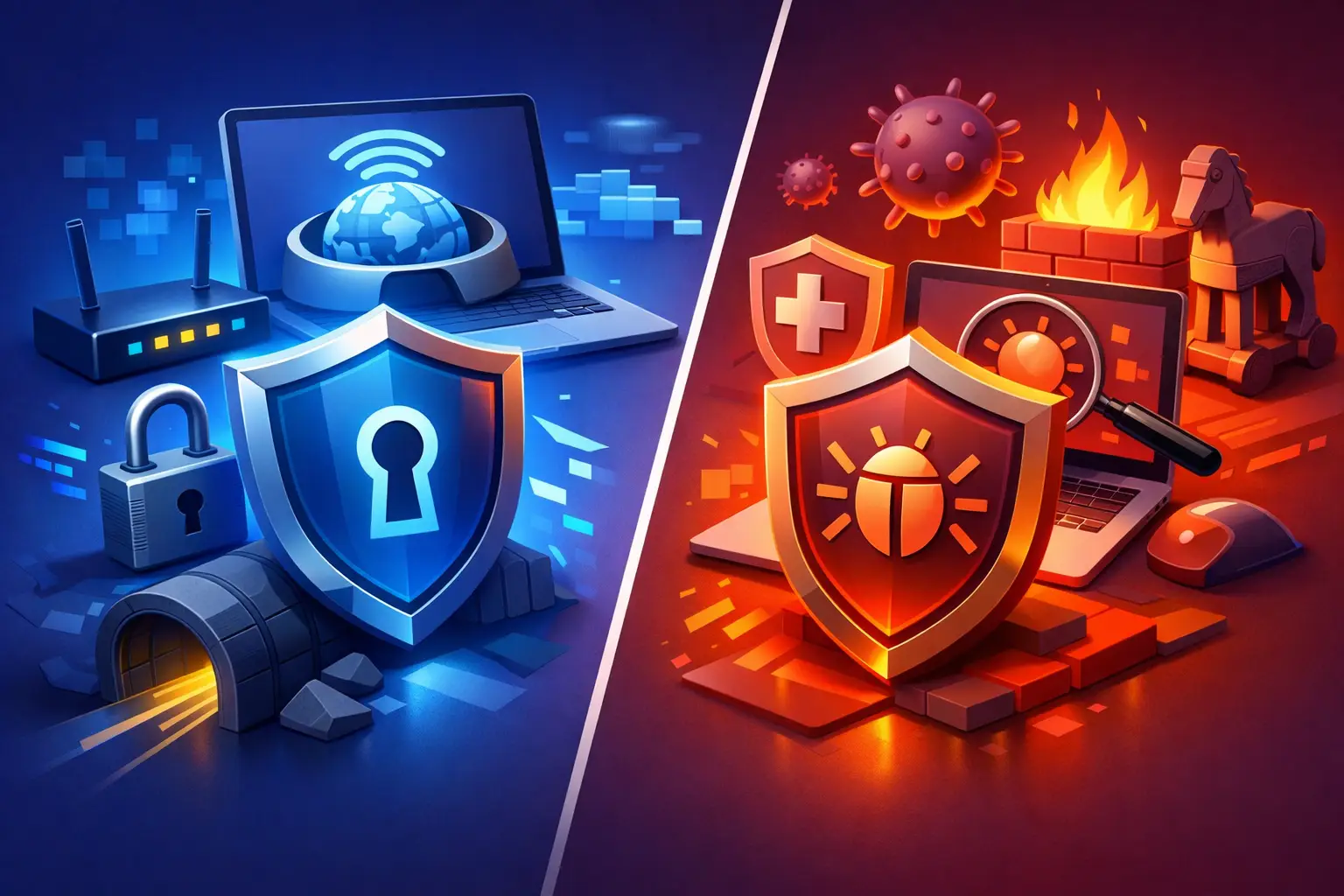 VPN Versus Antivirus Explained for Safer Browsing