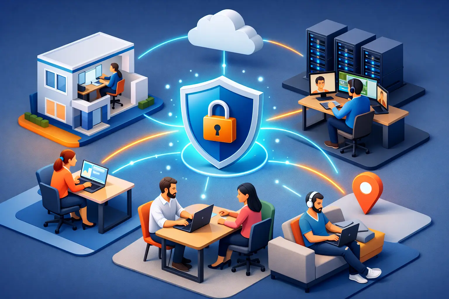 A Small Business VPN Example for Real Teams