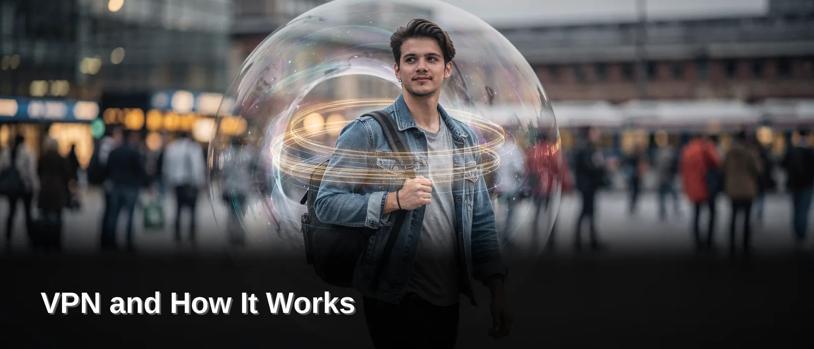 Functionally, the technology builds a private, encrypted tunnel between a device and that remote server