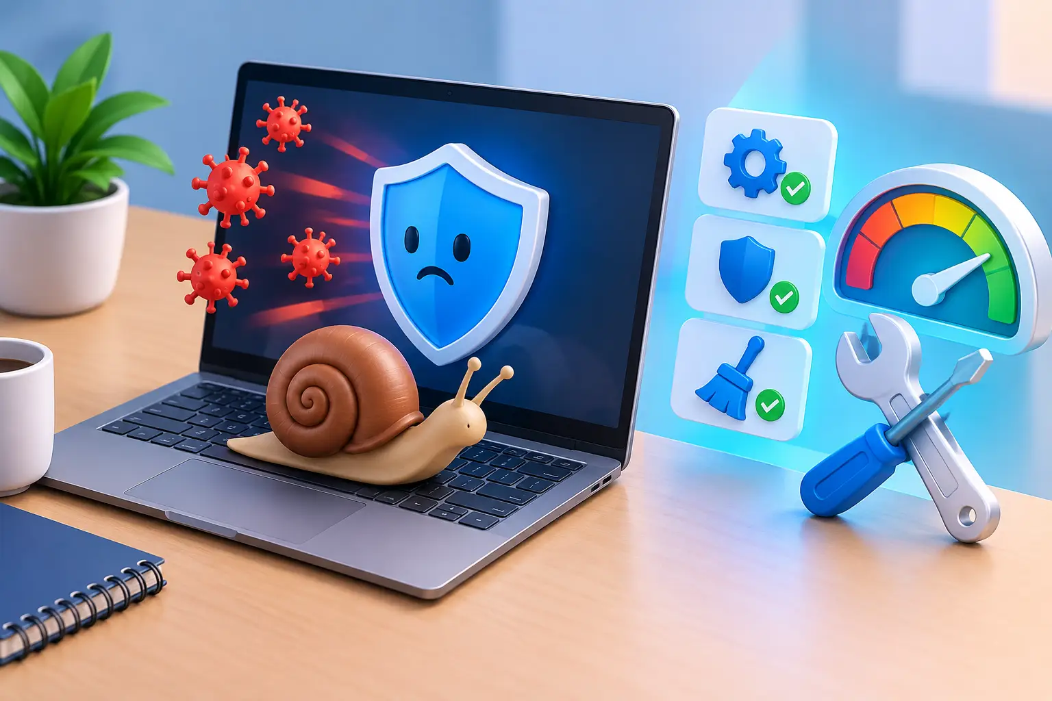 Antivirus Slowdown: Why It Happens and Fixes