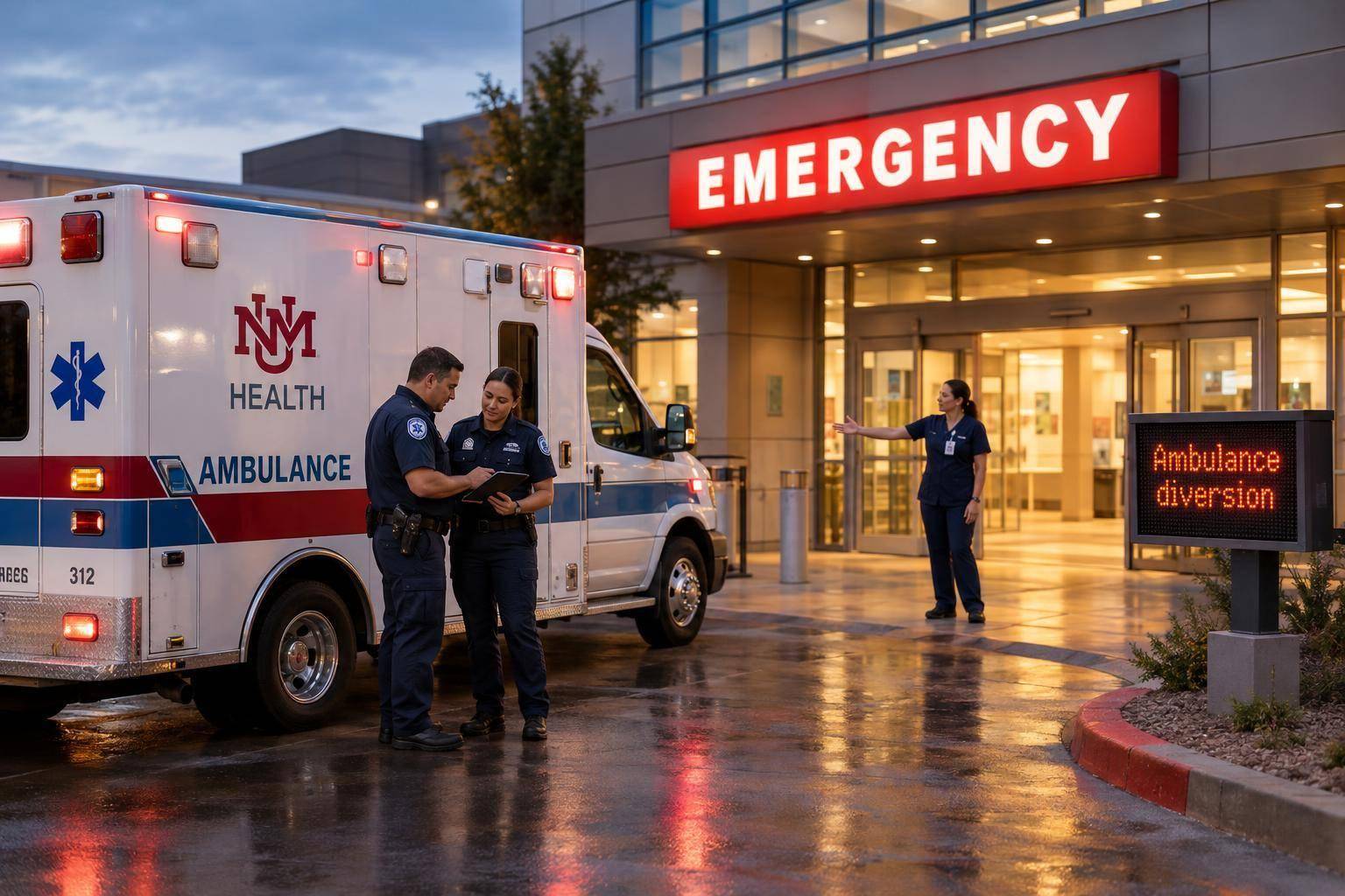 UNM Health diverts ambulances after ransomware attack